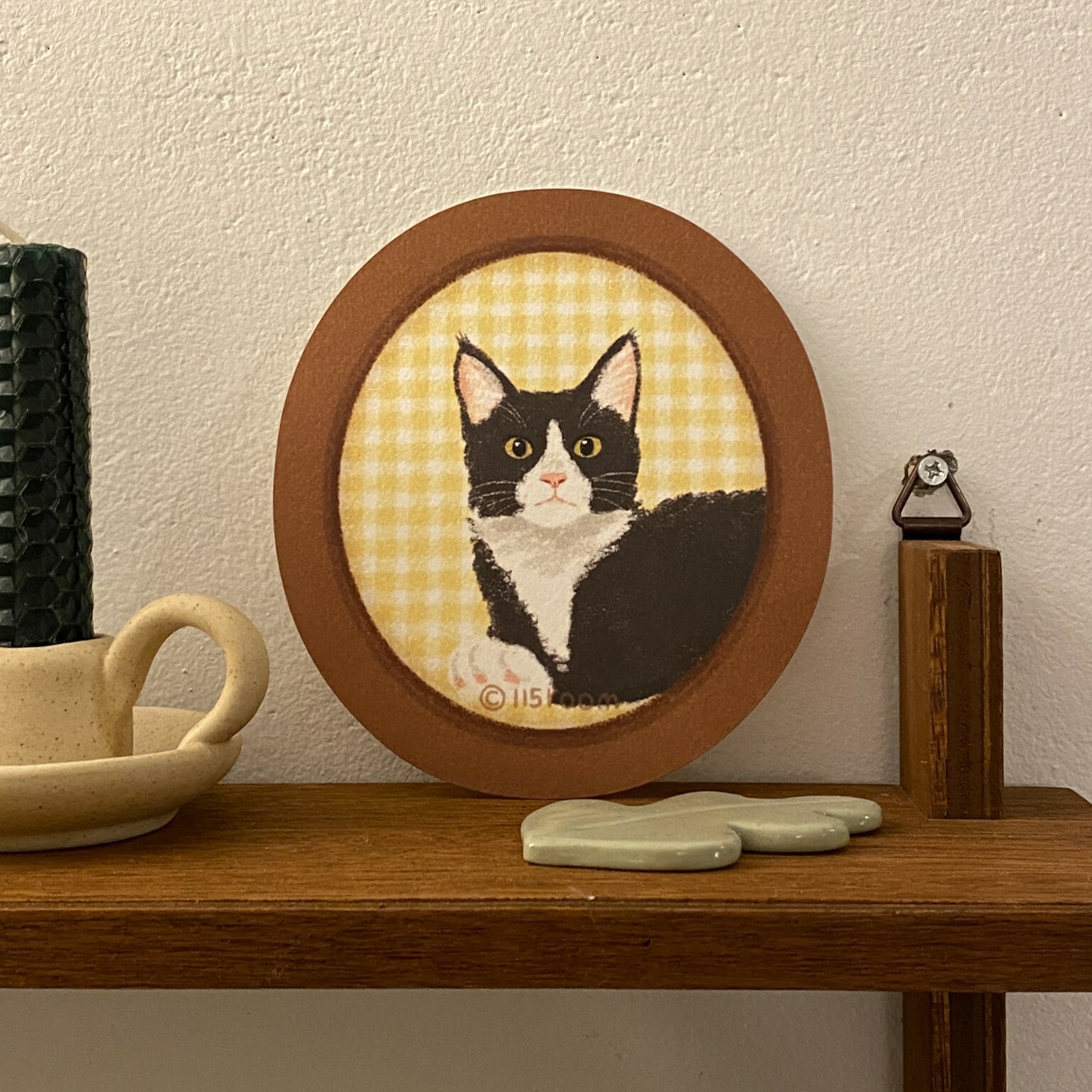 明信片┃冬日貓咪