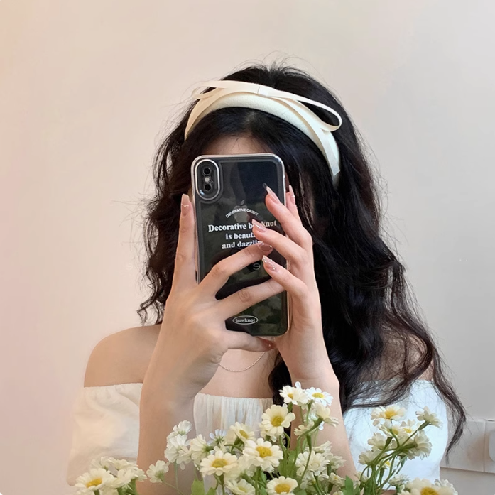 [2 FOR RM10] NEW Ribbon Wide-Brim Headband