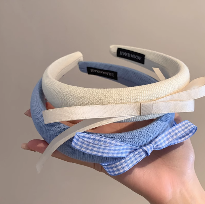 [2 FOR RM10] NEW Ribbon Wide-Brim Headband