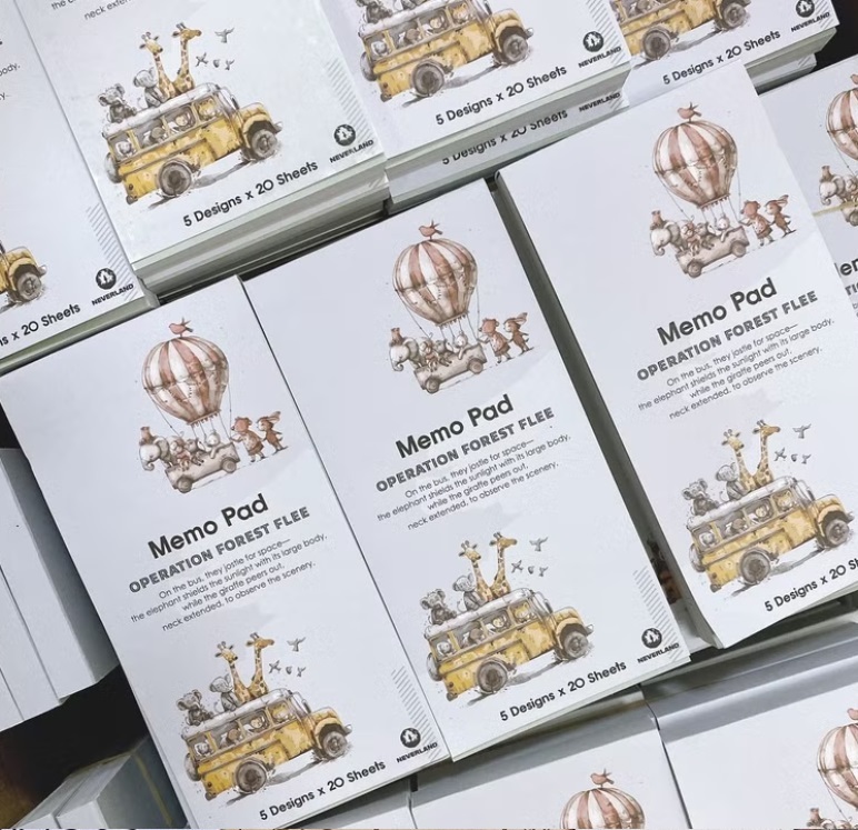 森年．森林逃亡行動便條本 <整本/分裝>