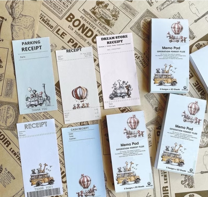 森年．森林逃亡行動便條本 <整本/分裝>