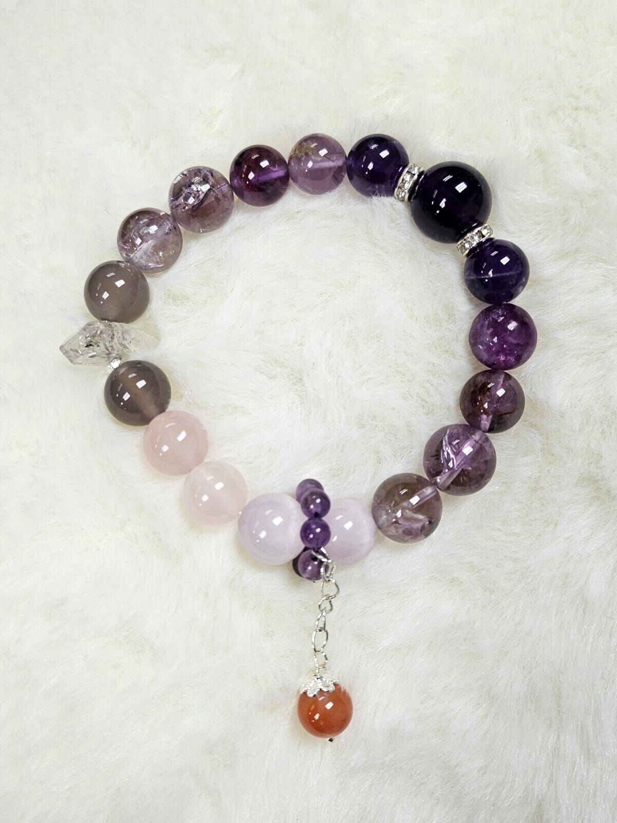 🔮能量水晶🔮紫色多寶手串 (H10 C670)