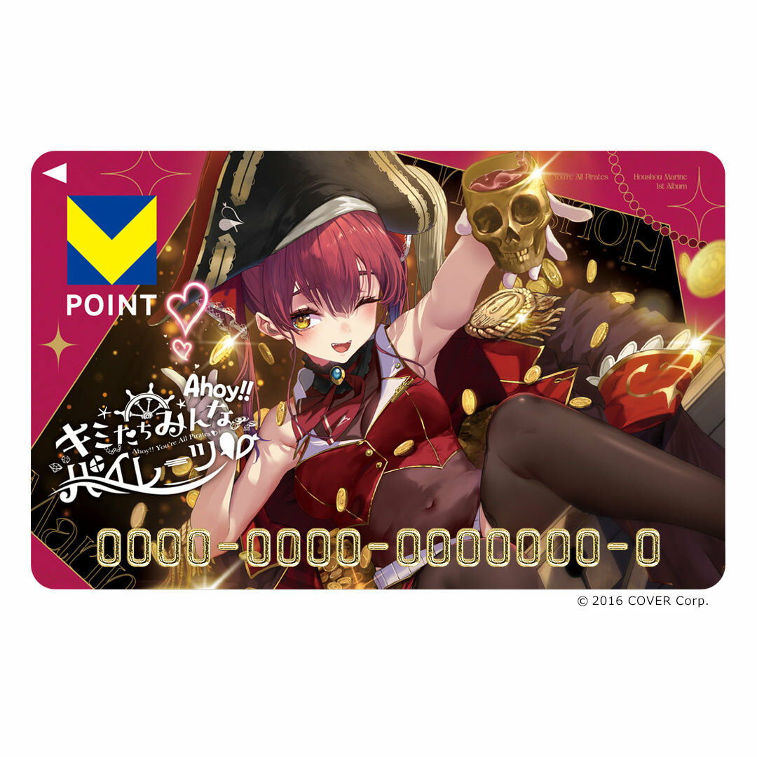 「官品現貨」Hololive X  V Point Card 宝鐘マリン🏴‍☠️