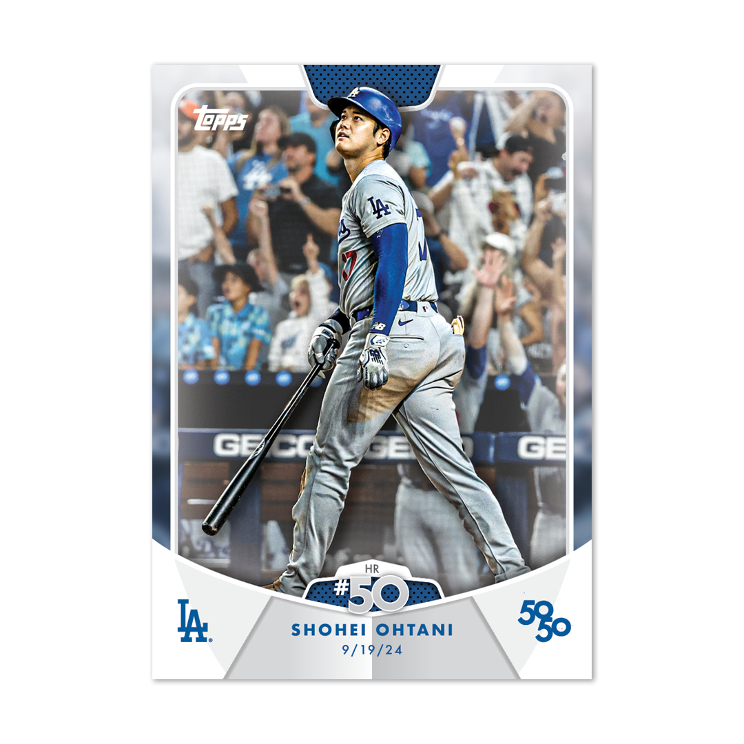 <數量有限⏰> TOPPS NOW x MLB Shohei Ohtani 大谷翔平 50/50 球員卡 限量盲包