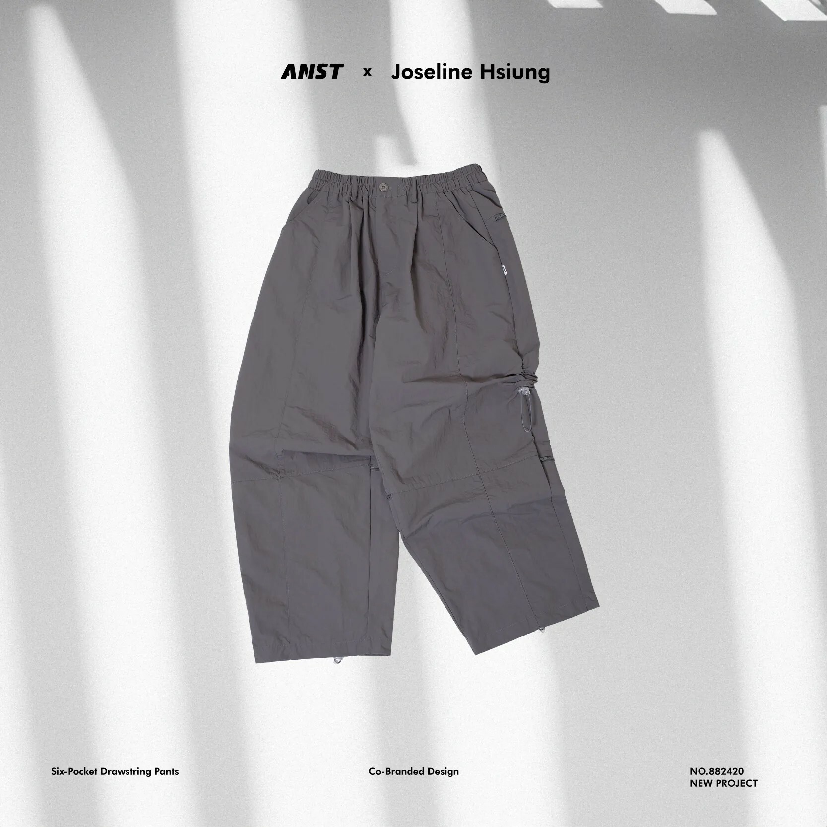 "現貨" ANST x Joseline Hsiung 6-Pocket Drawstring Pants / AJH.04