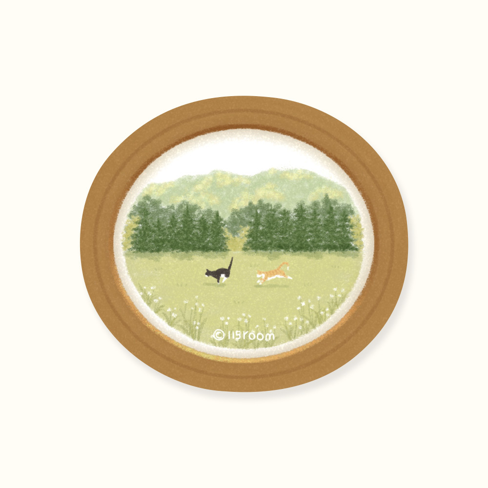 明信片┃春日嬉戲