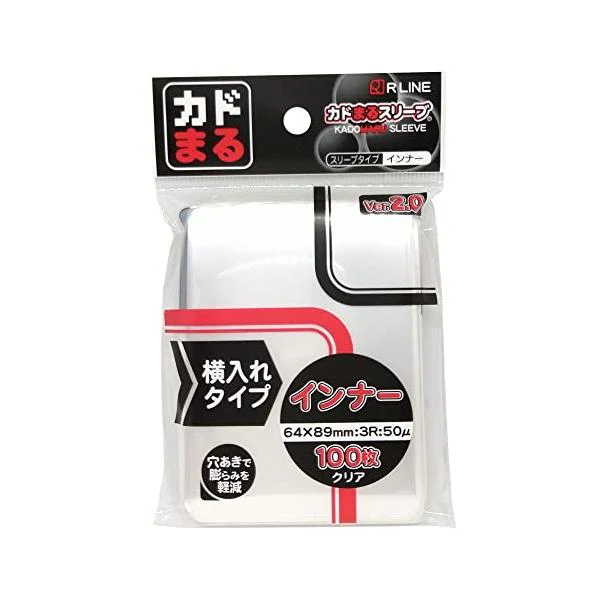 KADOMARU: 010334-内卡套(側入)Ver.2-透明
