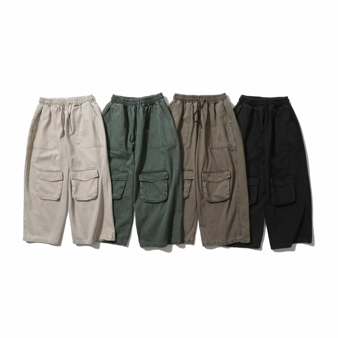 淨色鬆身褲 P2991