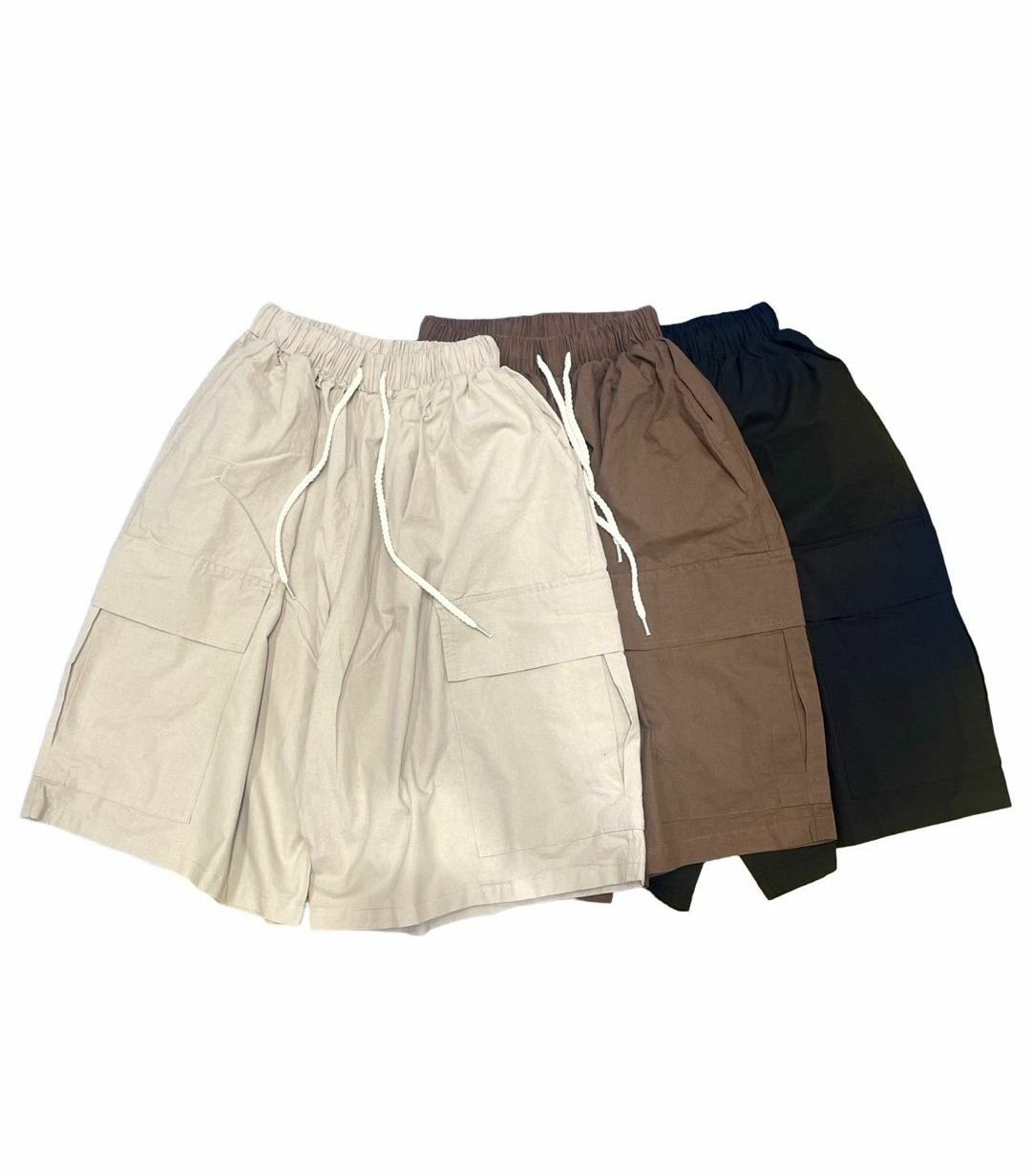 淨色工裝短褲 P2930