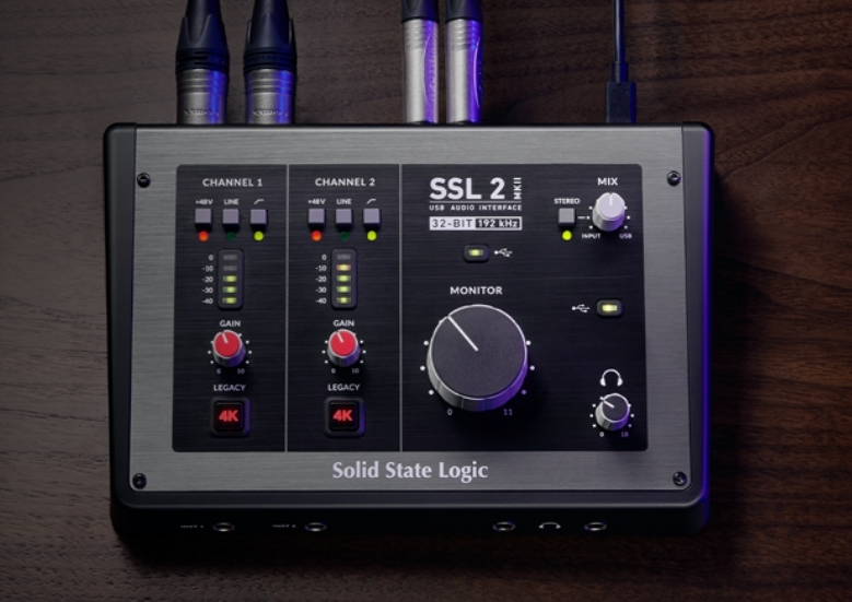 美品 Solid State Logic SSL2+MKII(SSL2+MK2) Solid State Logic SSL 2 MKII USB Audio Interface - Perfect