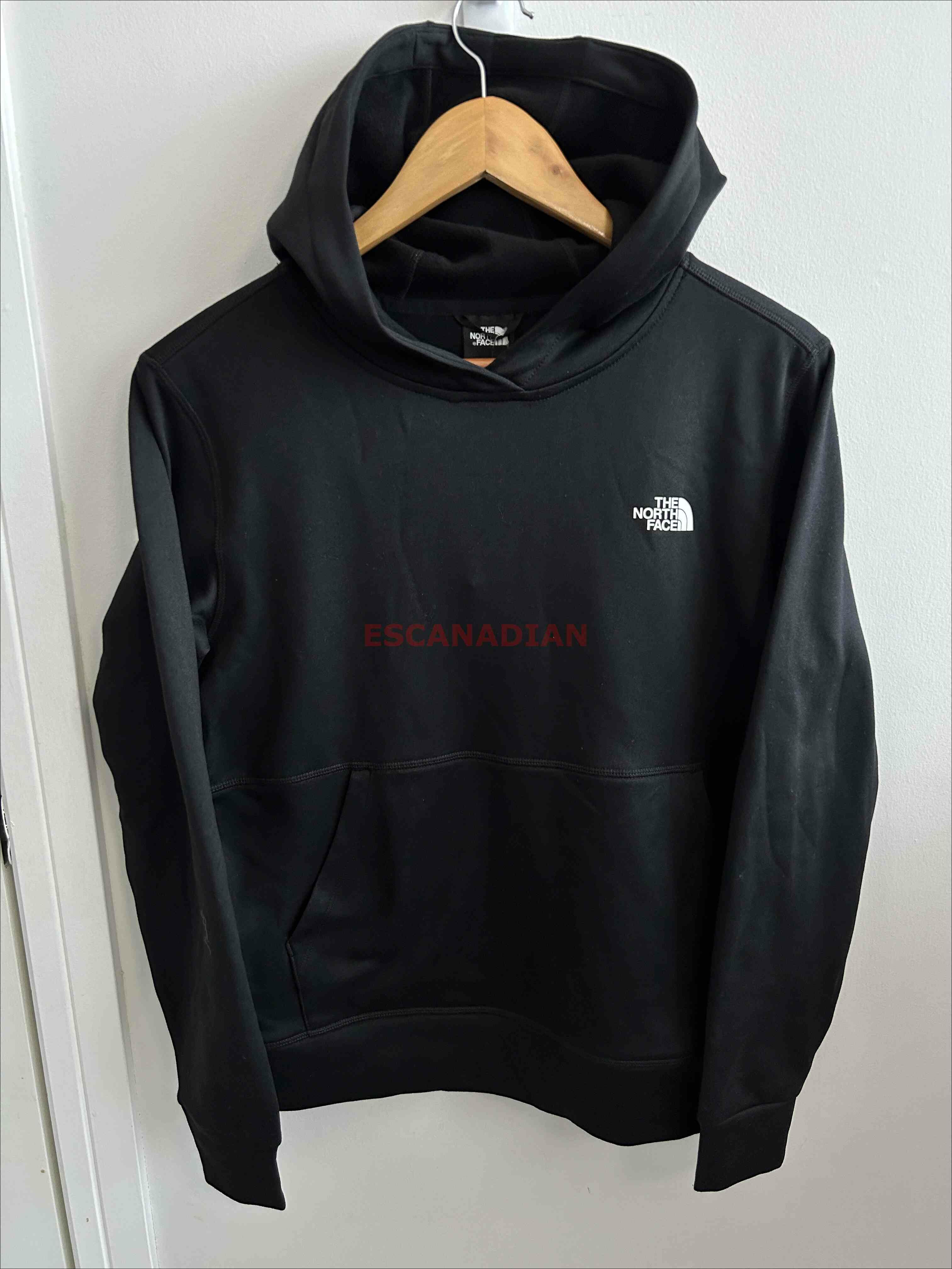 THE NORTH FACE 女大人 小標 運動材質 刷毛 帽TEE