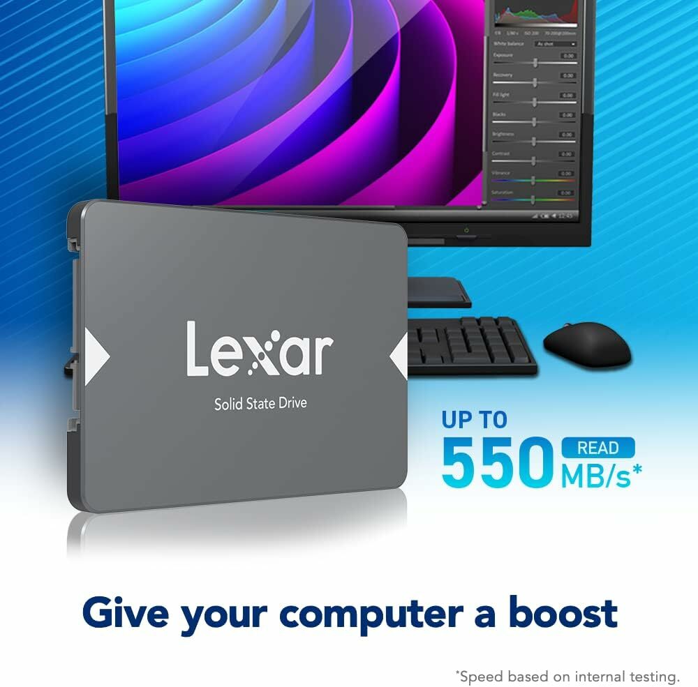 Lexar NS100 2.5” SATA III (6Gb/s) SSD 固態硬碟