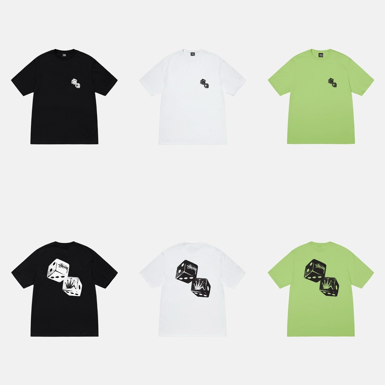 STUSSY SHAKERS TEE 骰子 圖案 短袖