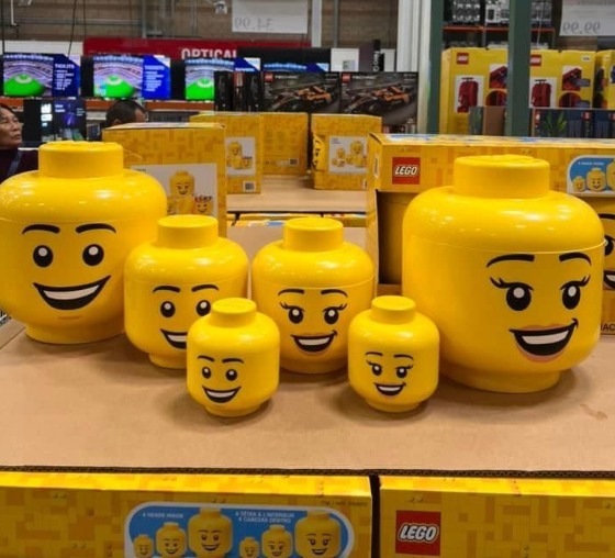 【預購】LEGO Storage Head G100107 6件套裝