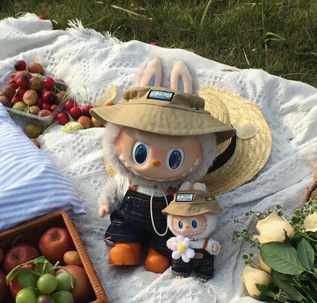 (現貨) POP MART 泡泡瑪特 THE MONSTERS 拉布布 LABUBU 春天野在家系列 搪膠毛絨 吊飾 公仔