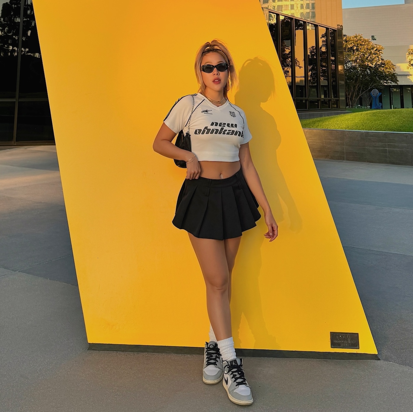 Sporty Girl 美式字母短T