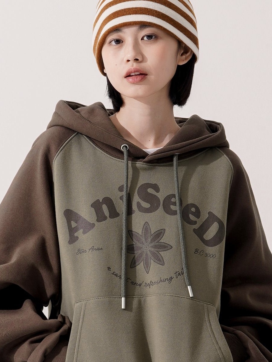 <預購> 韓國TWN AniSeeD✴️高磅刷毛帽T#帽踢