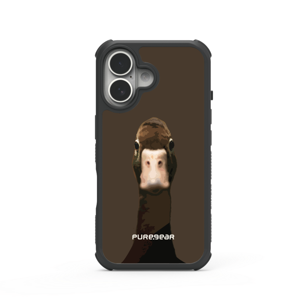 iPhone 輕坦克防摔手機殼 / 呆頭鴨 (動物系列)