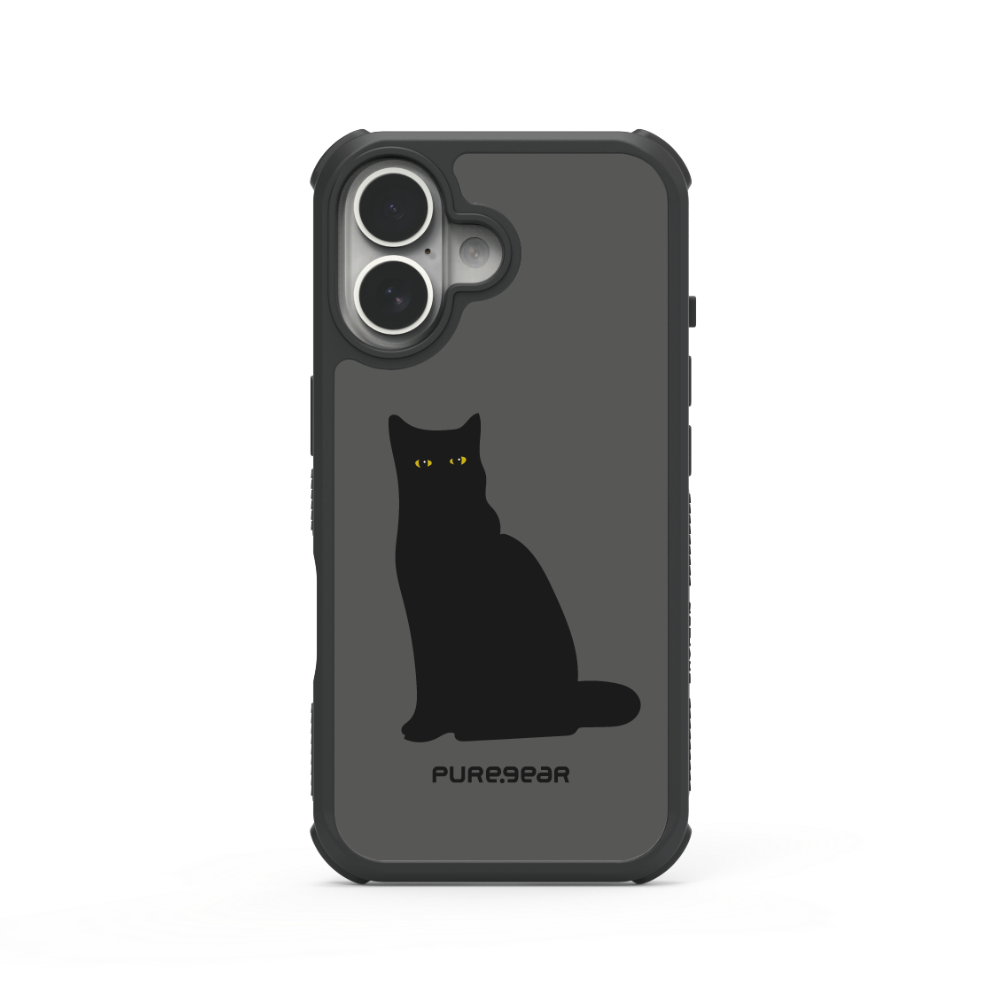 iPhone 輕坦克防摔手機殼 / 黑喵喵 (呆貓萌狗)