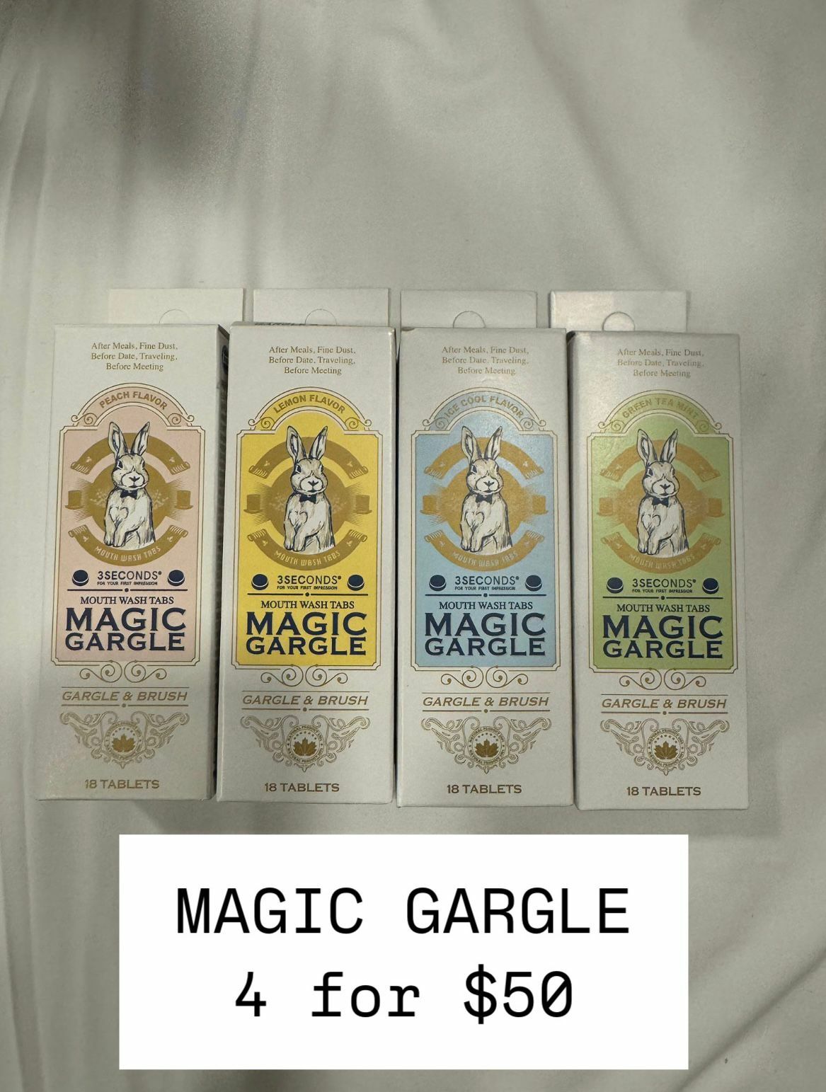 MAGIC GARGLE 4$50