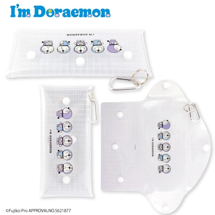 現貨 透明多用途袋 透明 I’m Doraemon Thankyoumart #20067