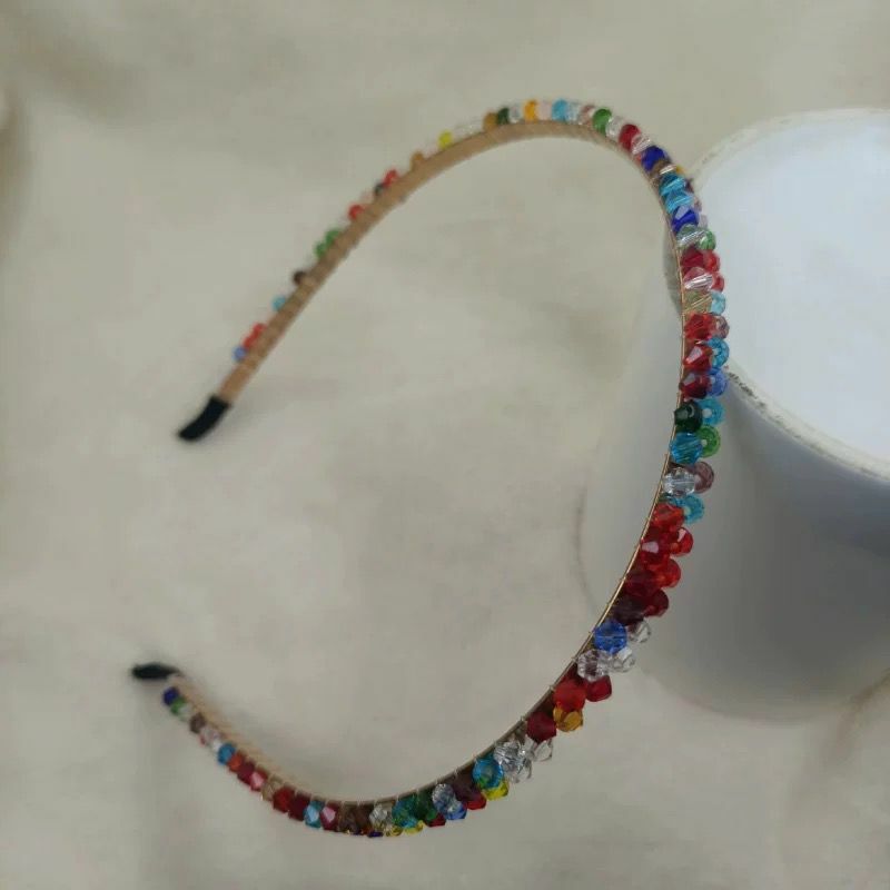 [2 FOR RM10] Rainbow Rhinestone Headband