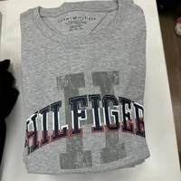[S] TOMMY HILFIGER HILFIGER GRAPHIC T-SHIRT,HEATHER GREY, 78JB303-030 (STH842)