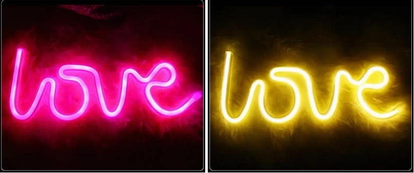 💡LOVE 字母連燈 (暖白 / 粉色) 👉現貨