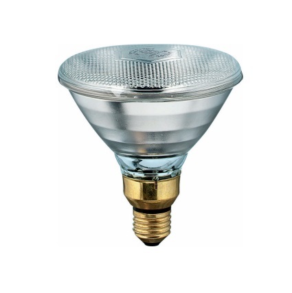 飛利浦 IR100C PAR 38 240V 100W E27 透明紅外線燈