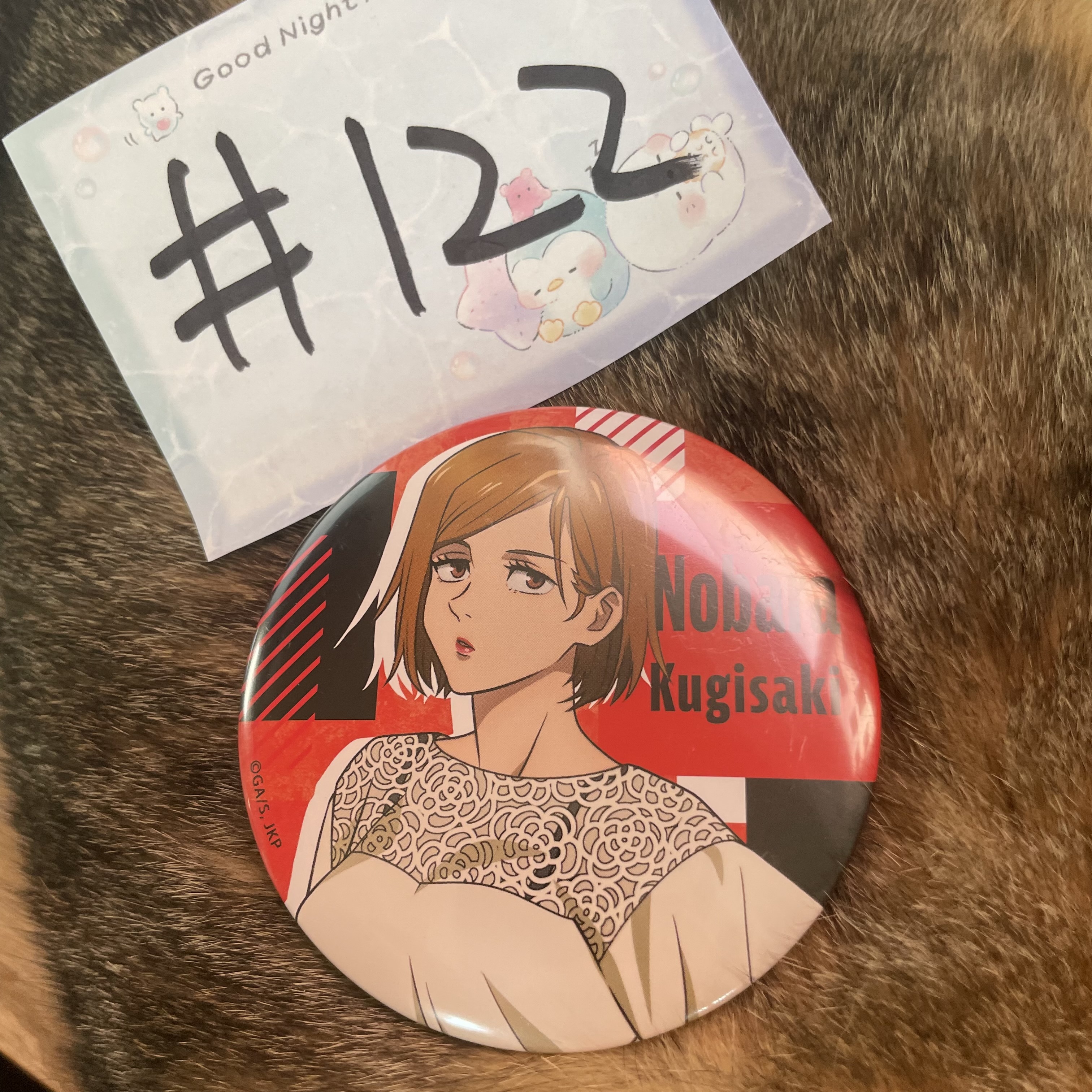 咒術迴戰  野薔薇 襟章#122