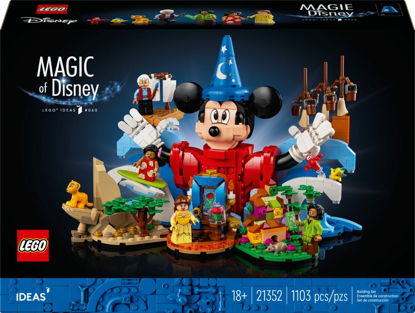 LEGO 21352 Magic of Disney 迪士尼魔法 (Ideas)