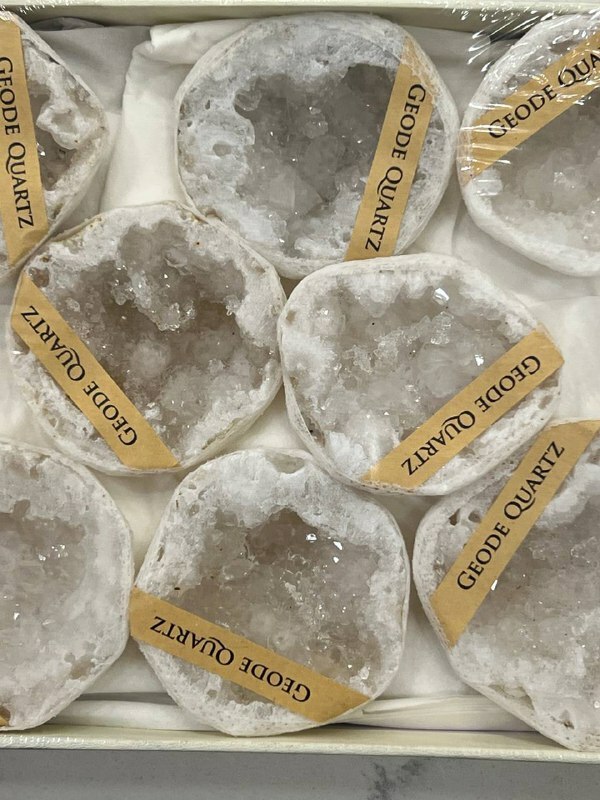 [S] GEMZ & CO FCJL RAW GEODE QUARTZ, V160 (V160)