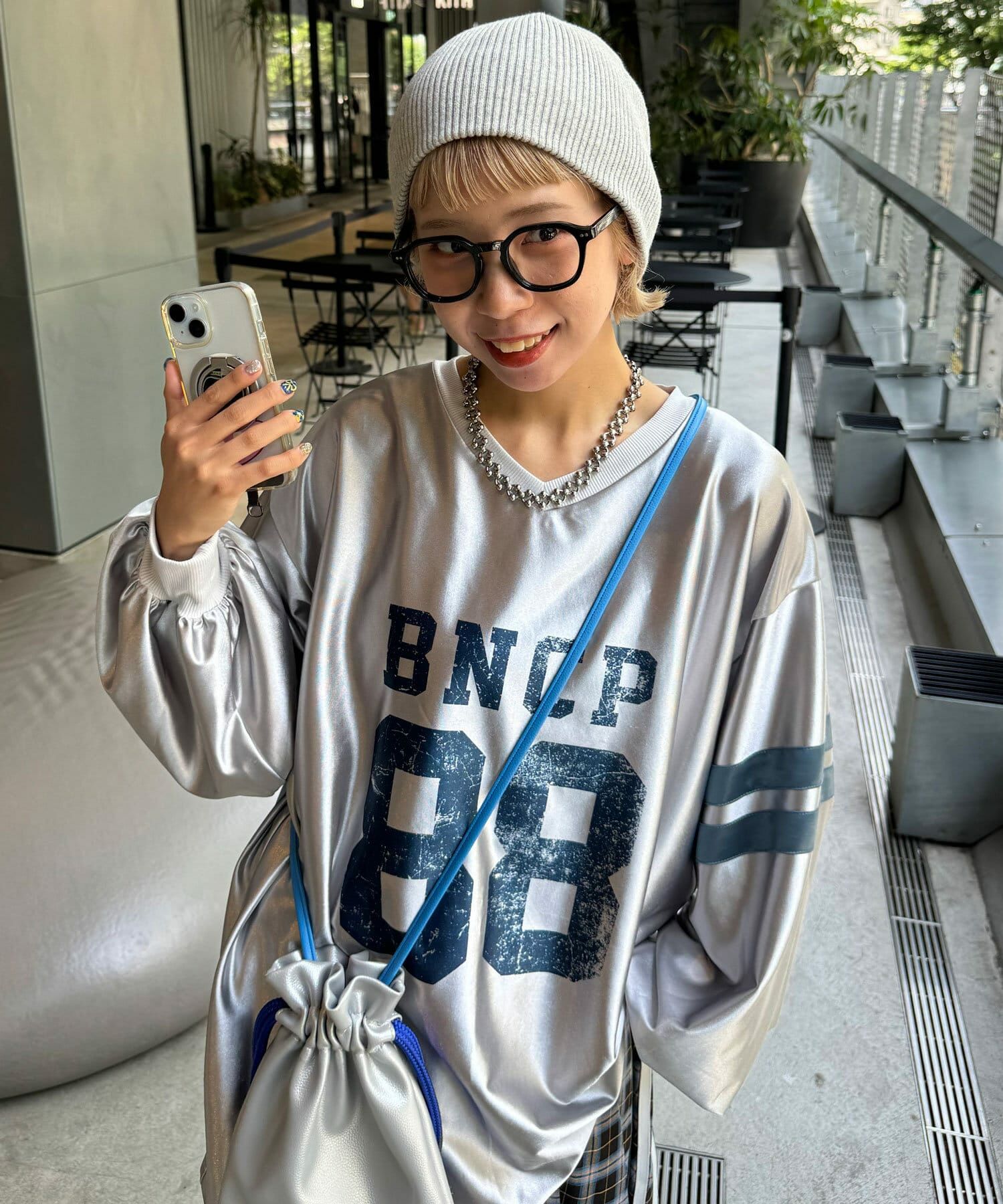 現貨 日本 CN BNCP Over Football Long TEE