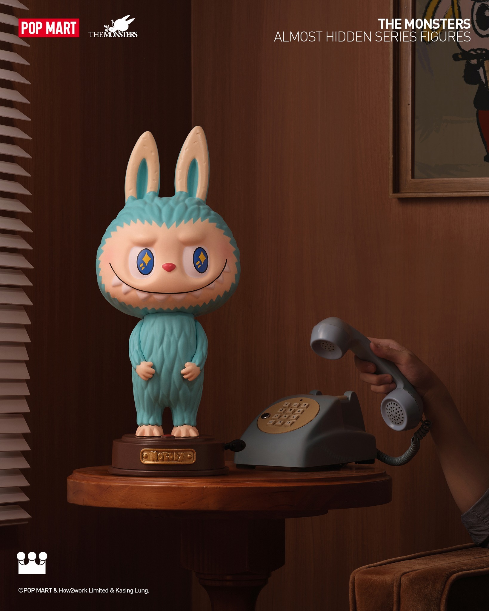 POP MART 泡泡瑪特THE MONSTERS LABUBU 看不見我系列盲盒【PPMT-025】