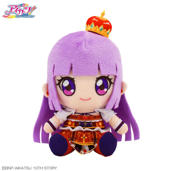 218088 Pbandai 預訂 2025/2月 【予約販売】アイカツ！シリーズChibiぬいぐるみ プレミアムレアver. 氷上スミレ（スノープリンセスコーデ）