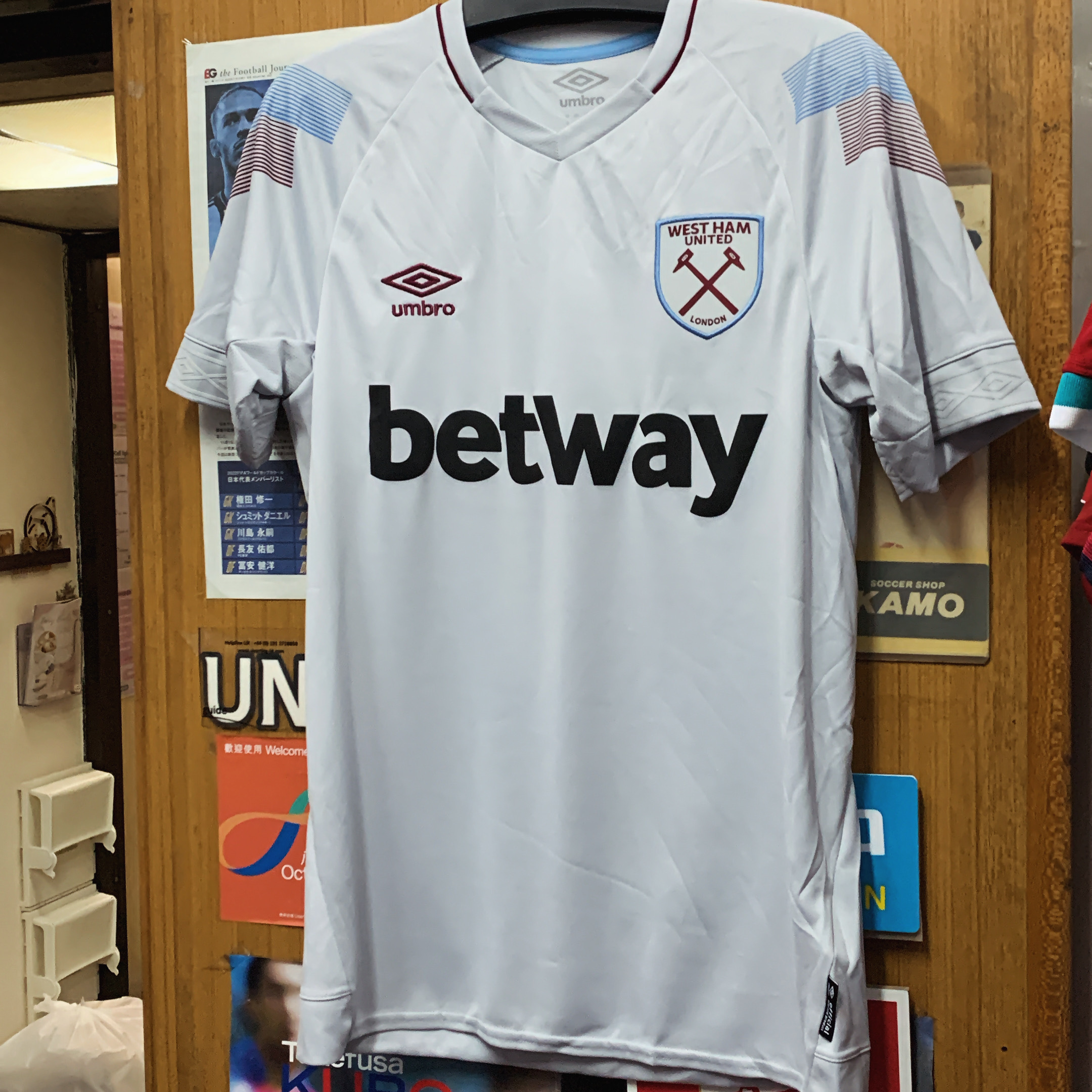 2019 West Ham United Grey Away Shirt