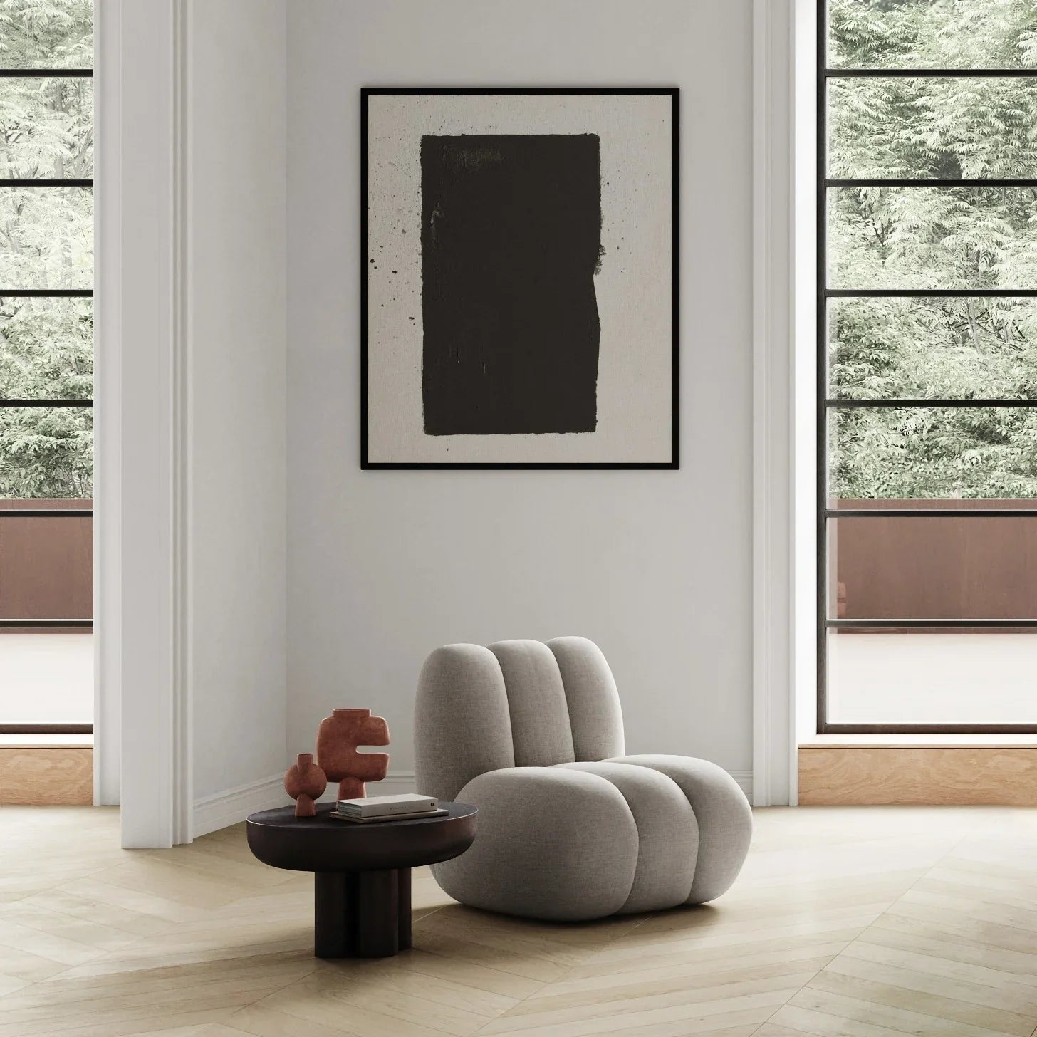 迷你泡泡花瓶 赤紅色