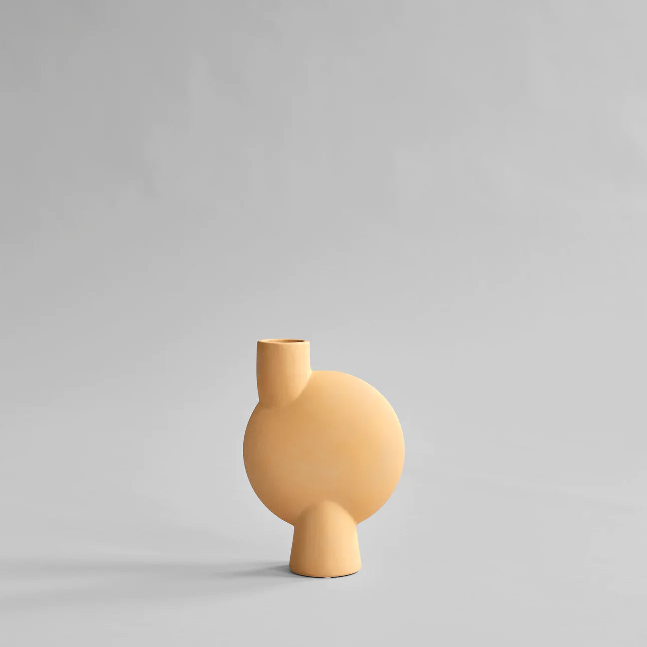 中型泡泡花瓶 蜂蜜金