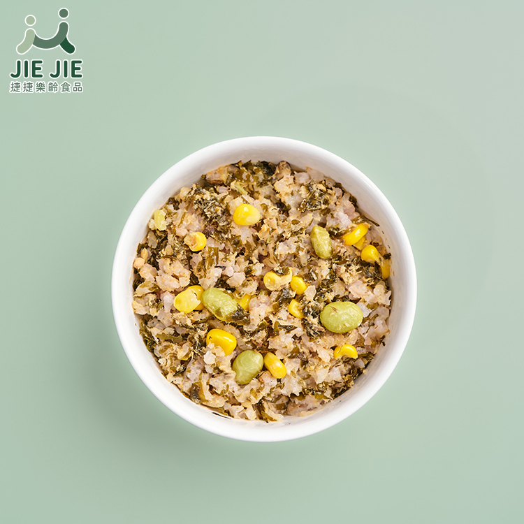 捷捷樂齡食品-C02和風鮭魚彩蔬燉飯