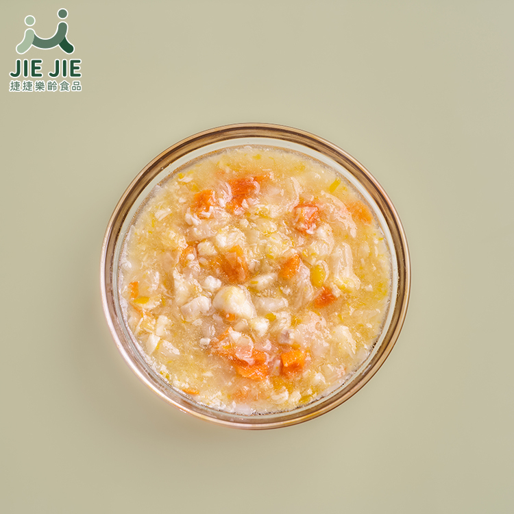 捷捷樂齡食品-B04哈佛蔬菜燴鮮魚