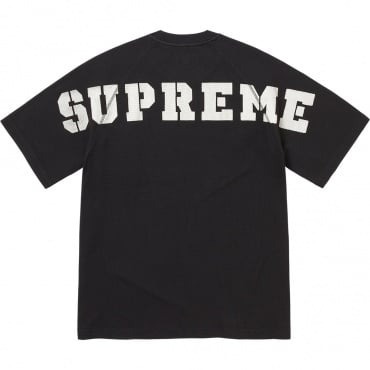 2024AW SUPREME STENCIL THERMAL S/S TOP 華夫格 背後 LOGO 短T 現貨