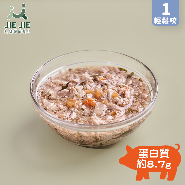 捷捷樂齡食品-B02塔香肉燥