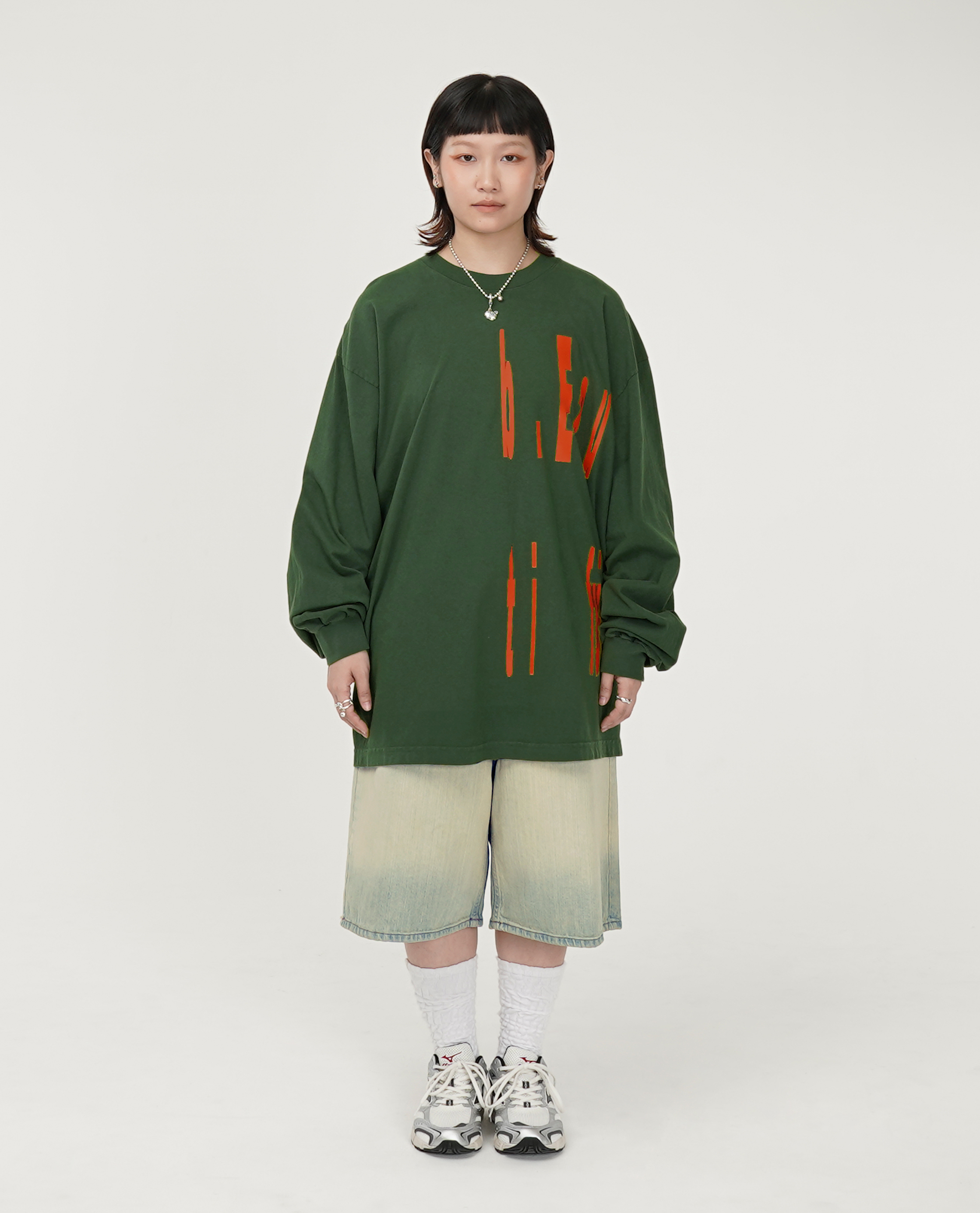 b.Eautiful Left Logo LS Shirt - 24 FW