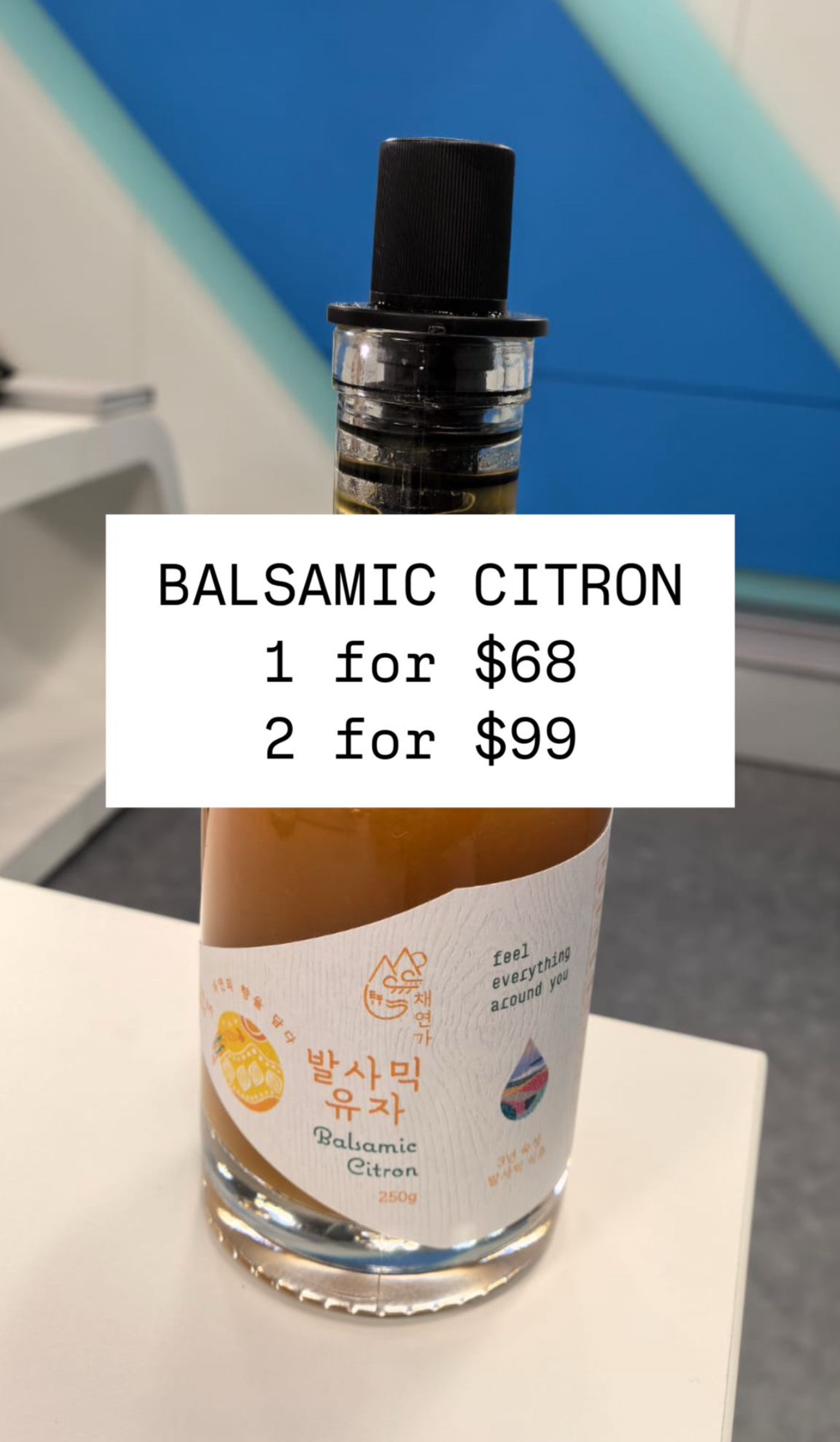 BALSAMIC CITRON $68