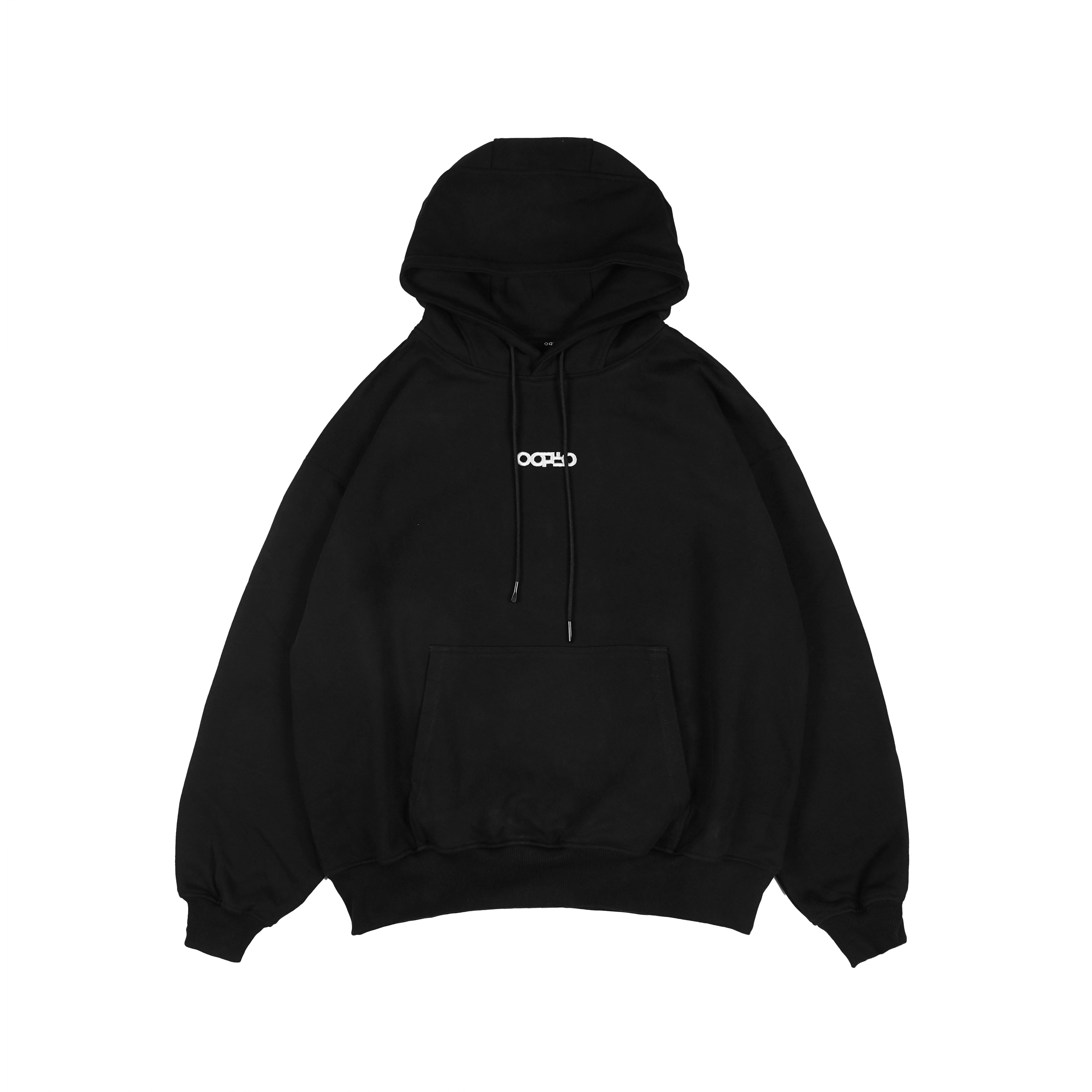 oqliq black song hoodie