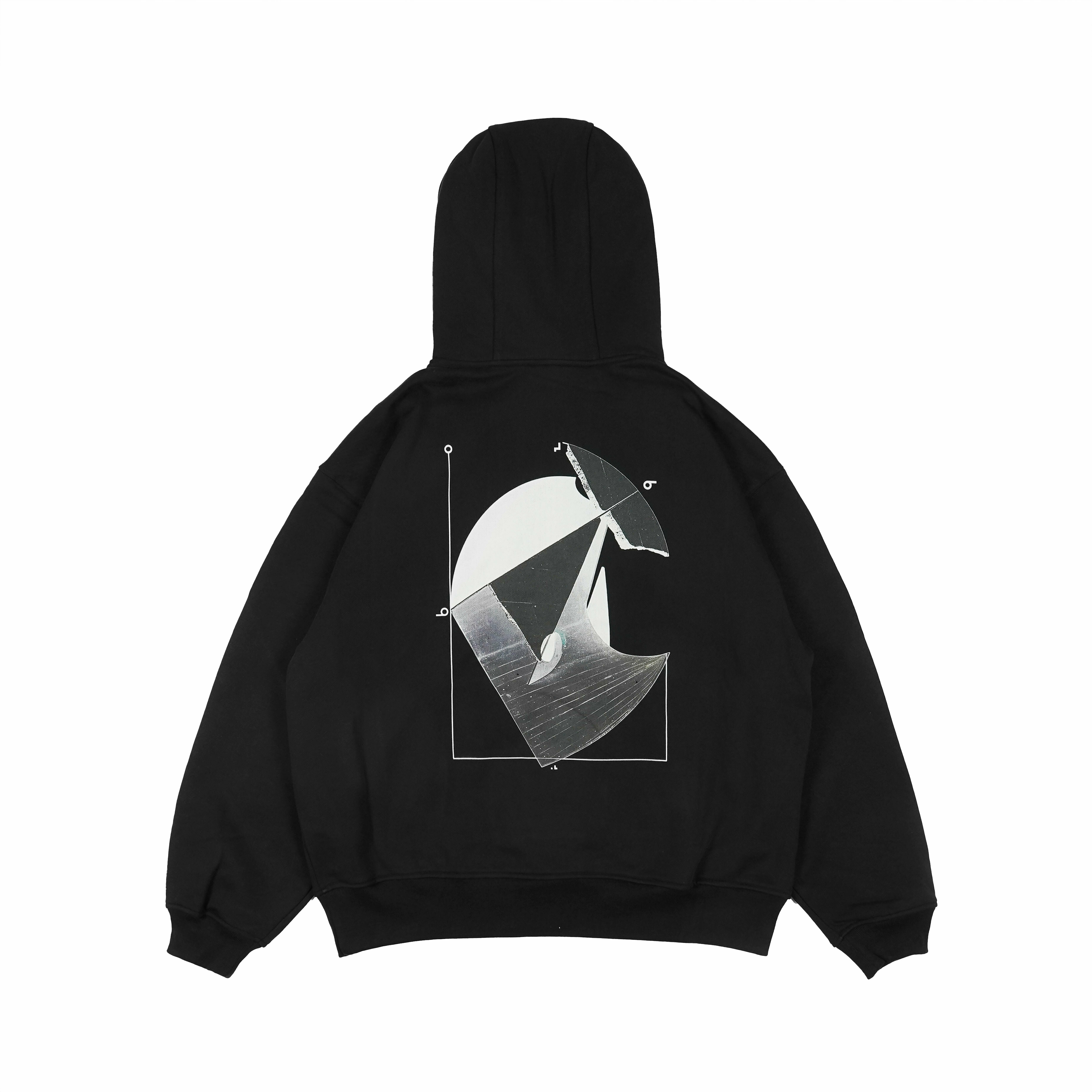 oqliq quadrant hoodie