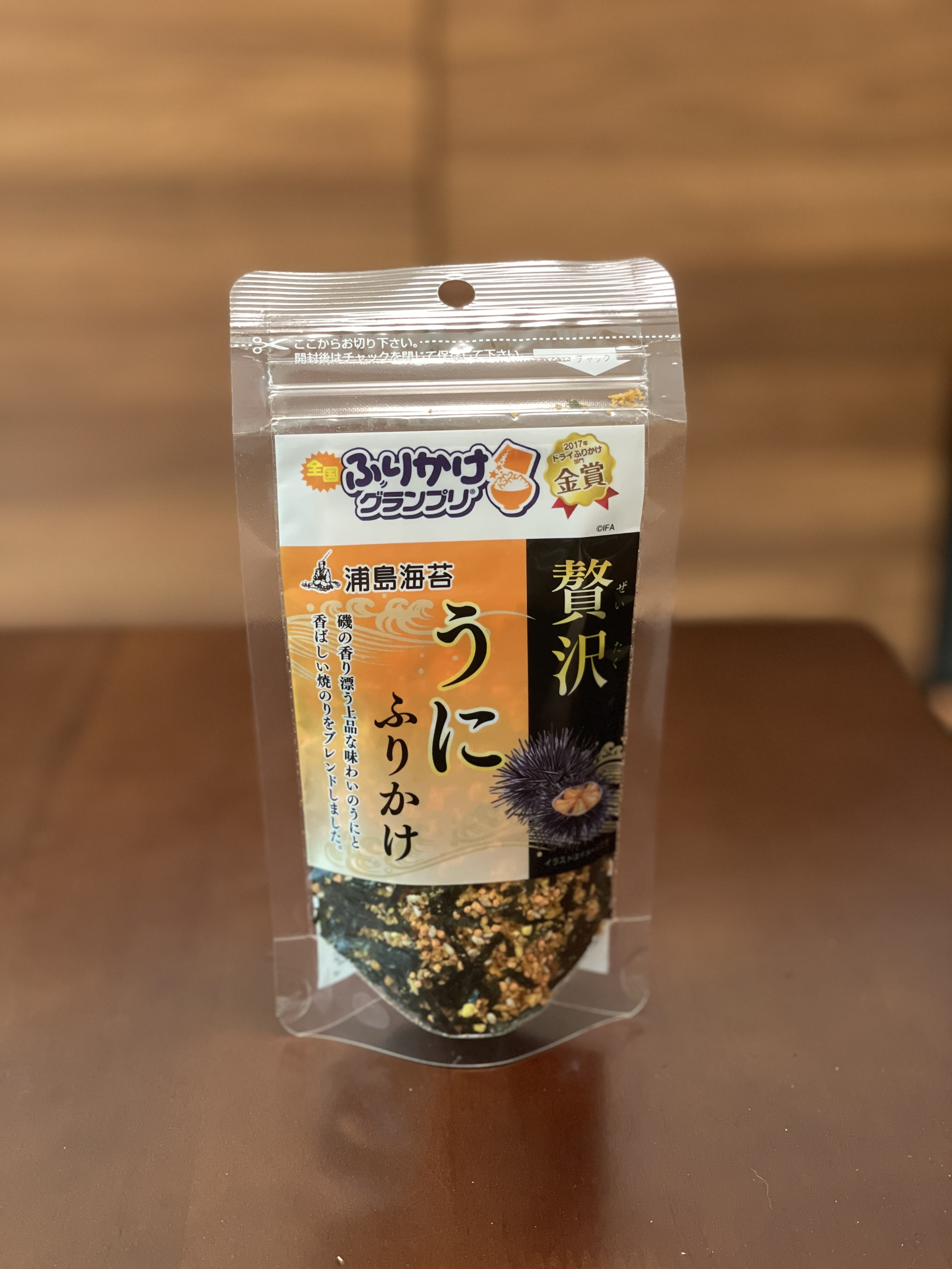 2024新版，日本進口金賞「日本海水」浦島海苔海膽飯素