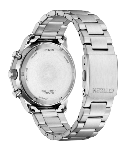 星辰 CITIZEN Eco-Drive CA4500-83M 光動能手錶 Three Eye Chronograph Stainless Steel Men's Eco-Drive Watch