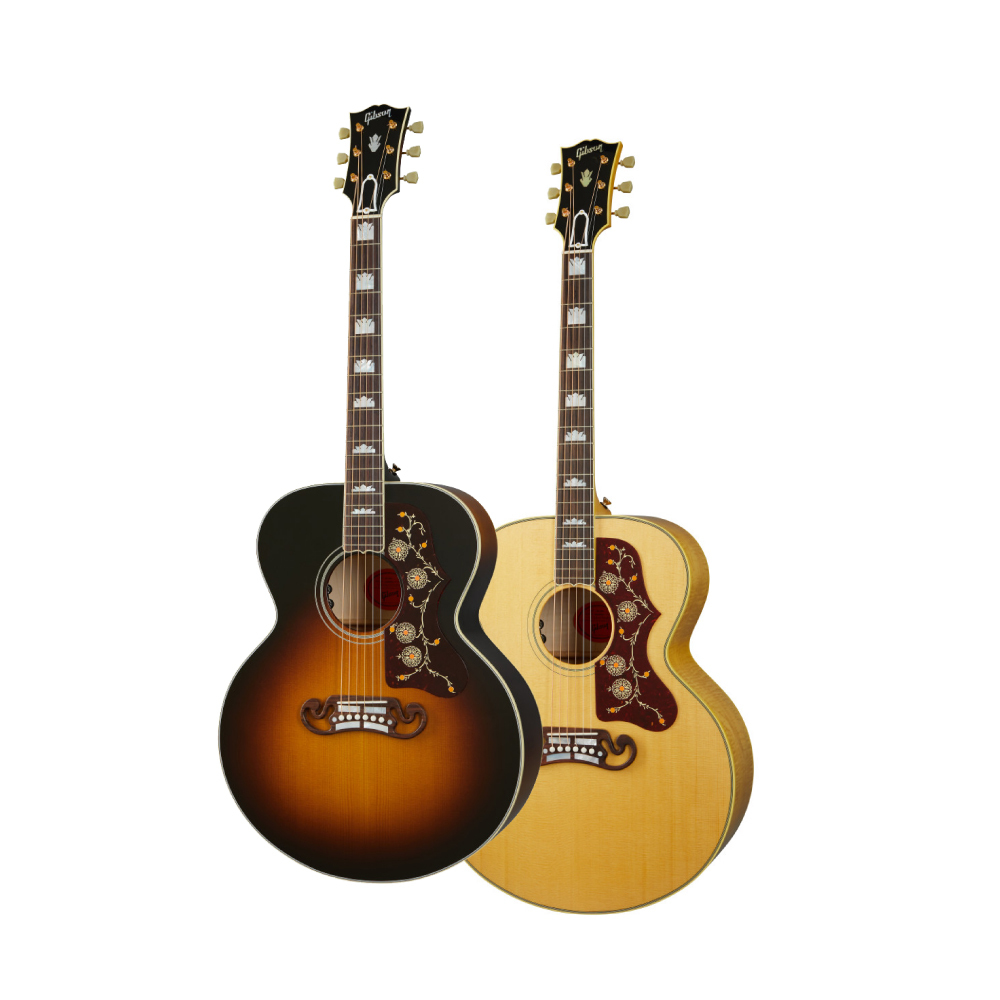 Gibson Gibson / SJ-200 Original 原聲民謠電木吉他 (Vintage Sunburst,Antique Natural) — 三峽吉他 / Bass