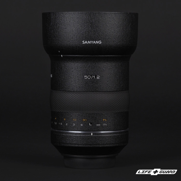 LIFE+GUARD SAMYANG XP 50mm F1.2  專用木紋貼膜產品圖